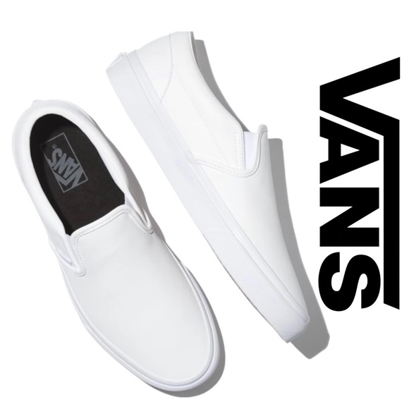 Vans Other - Vans Leather Classic Tumble Classic Slip-On